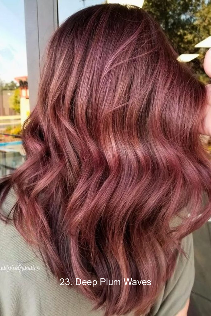23. Deep Plum Waves