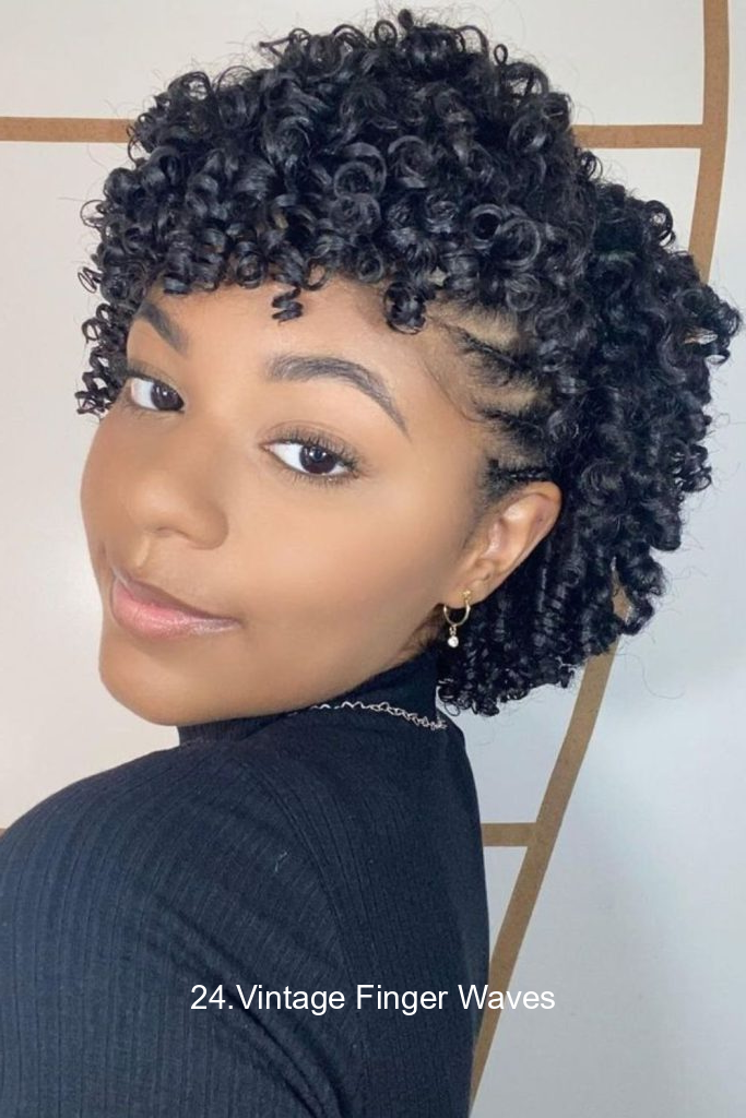 24.Vintage Finger Waves