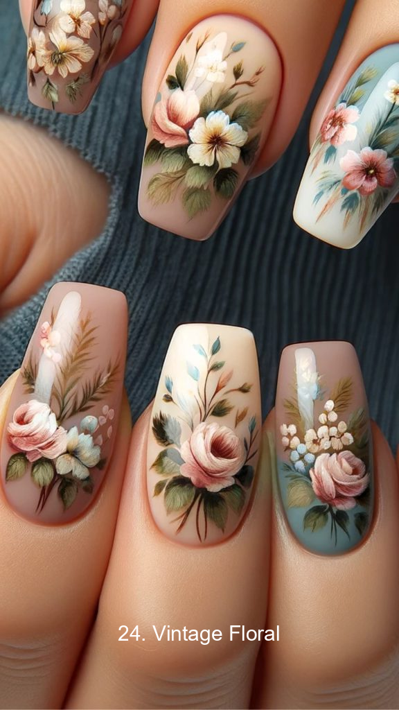 24. Vintage Floral