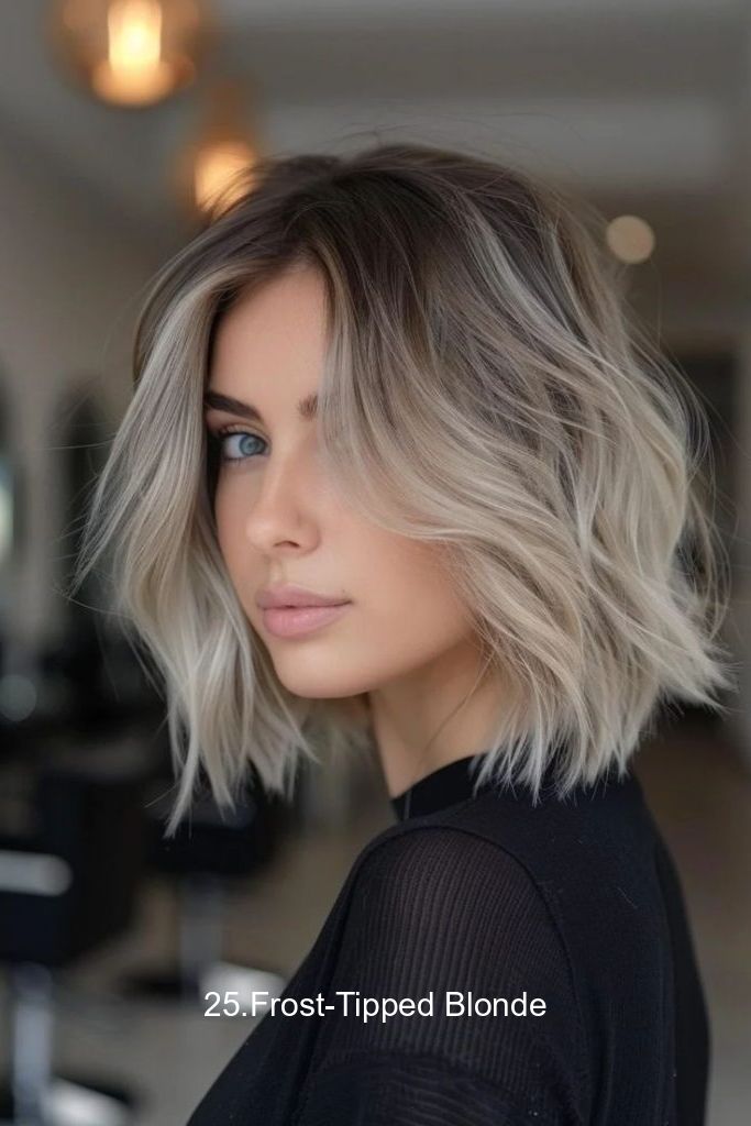 25.Frost-Tipped Blonde