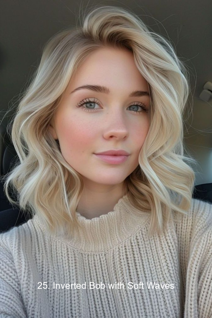25. Inverted Bob with Soft Waves
