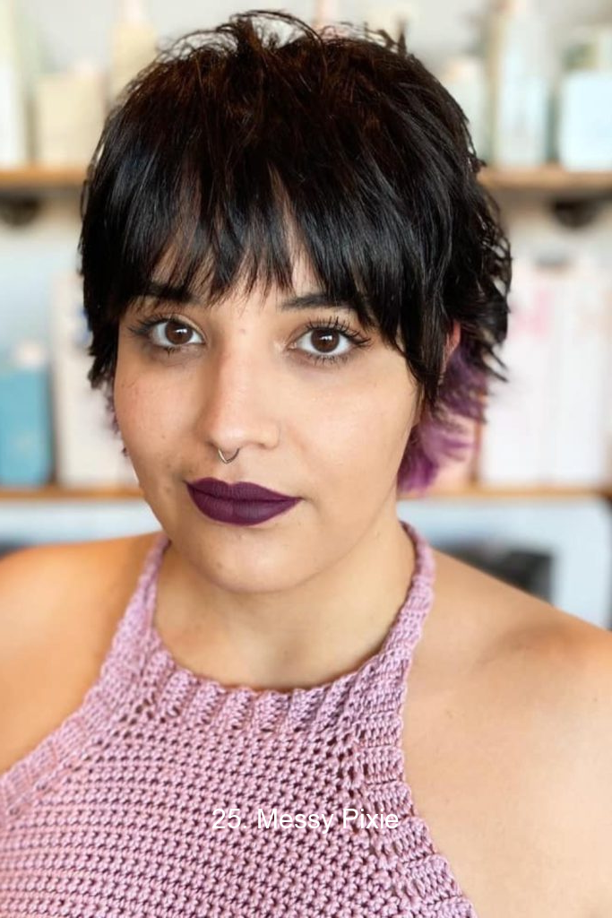 25. Messy Pixie
