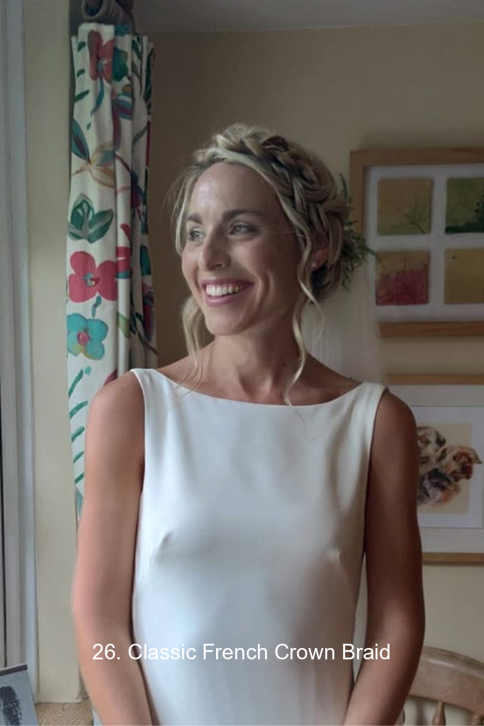 26. Classic French Crown Braid