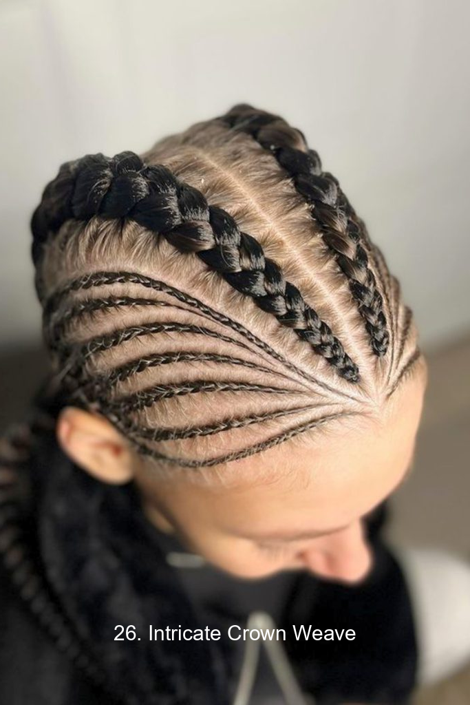 26. Intricate Crown Weave