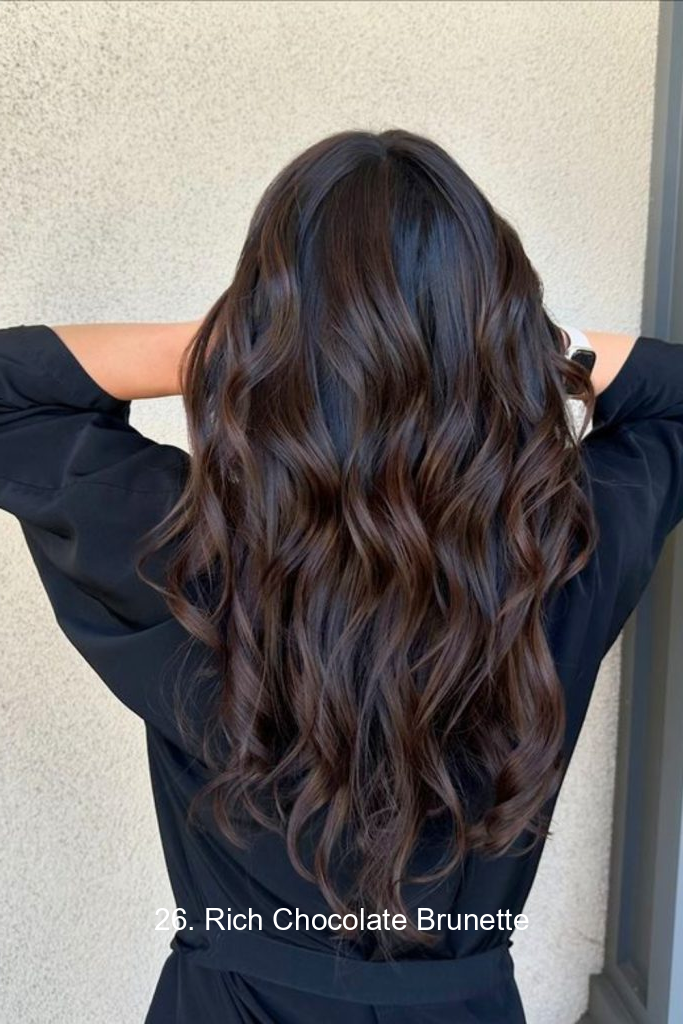26. Rich Chocolate Brunette