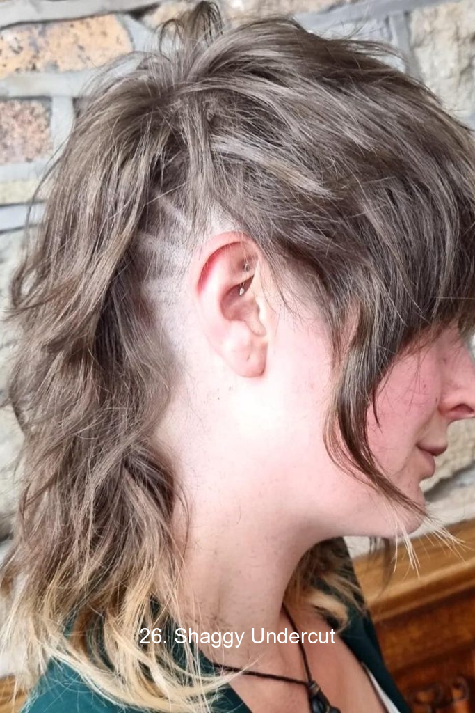 26. Shaggy Undercut