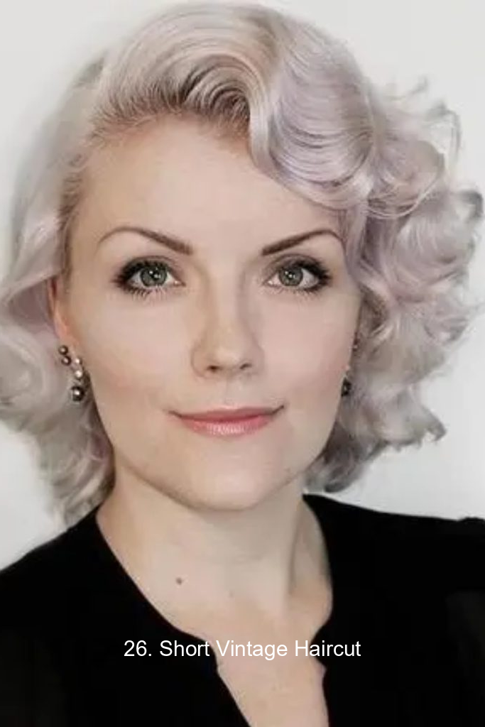 26. Short Vintage Haircut