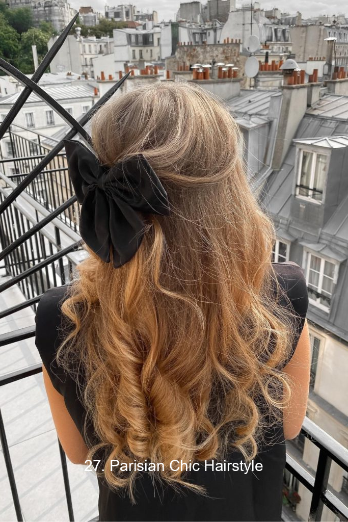 27. Parisian Chic Hairstyle
