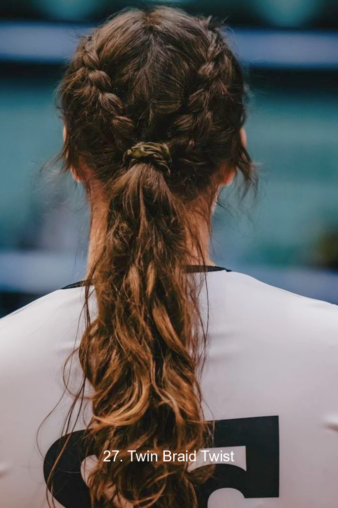27. Twin Braid Twist