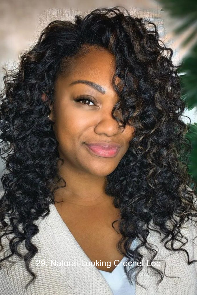 29. Natural-Looking Crochet Lob