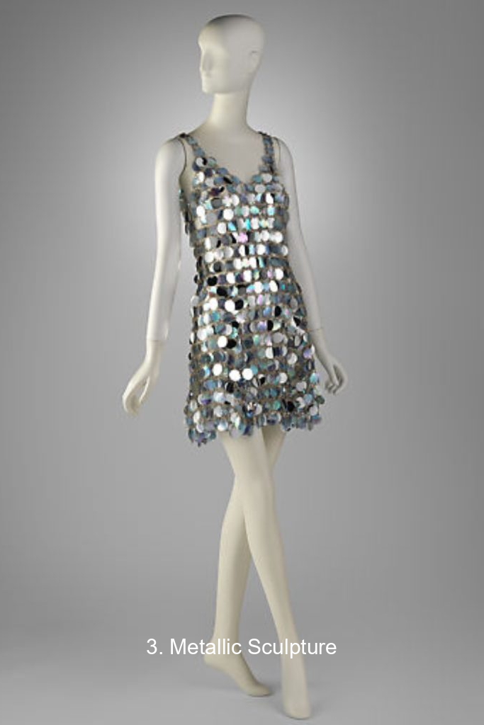 3. Metallic Sculpture