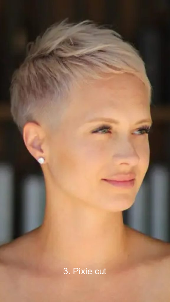 3. Pixie cut