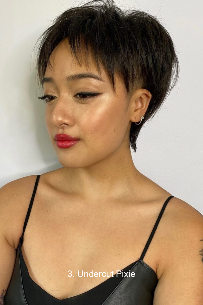 3. Undercut Pixie