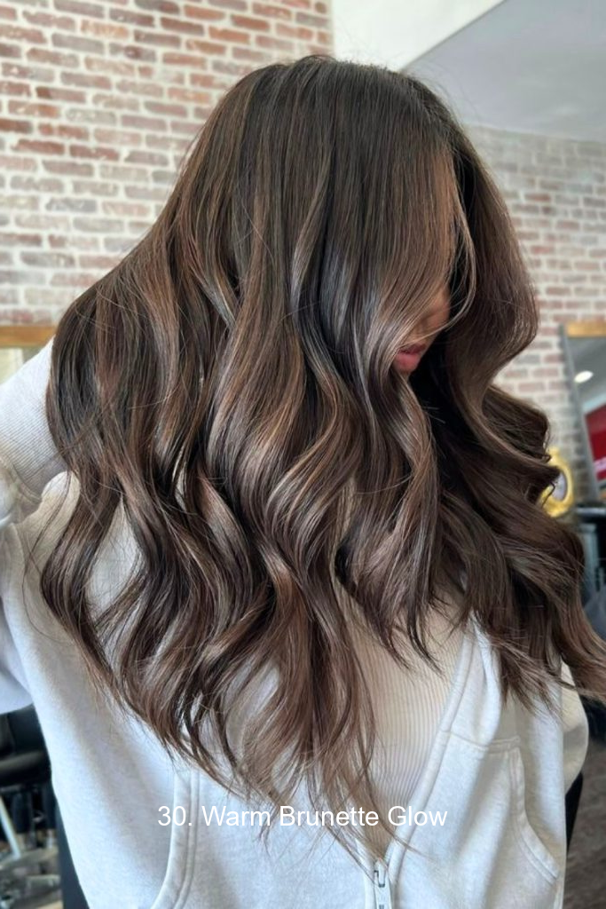 30. Warm Brunette Glow