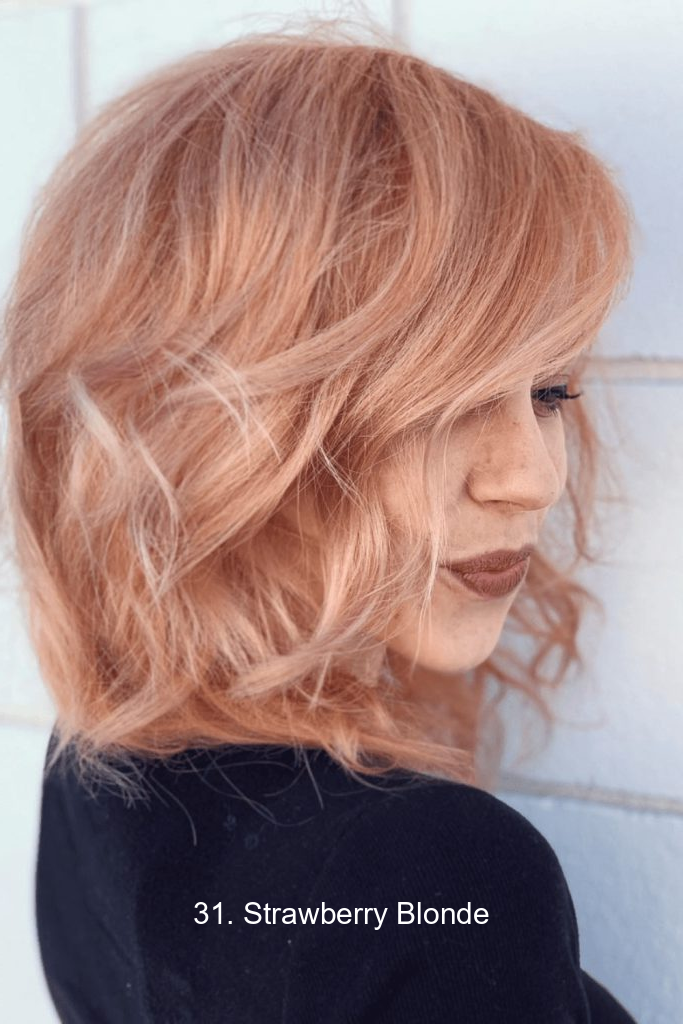31. Strawberry Blonde