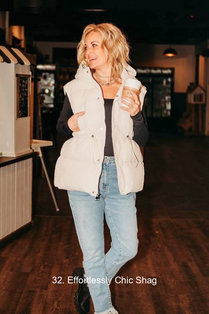 32. Effortlessly Chic Shag