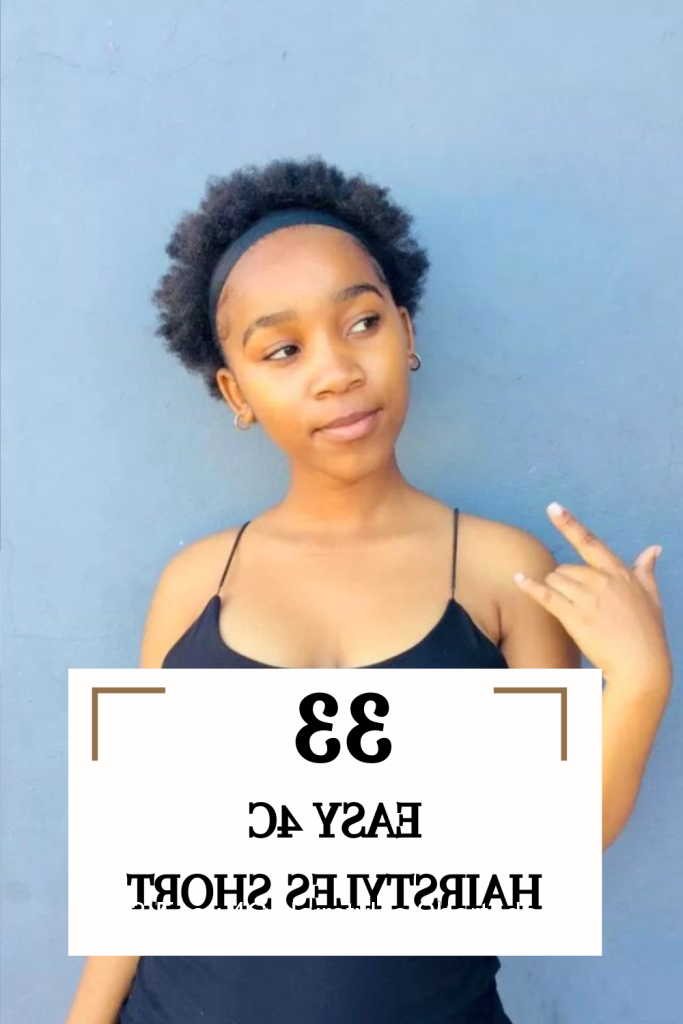 33 Easy 4C Hairstyles Short Ideas