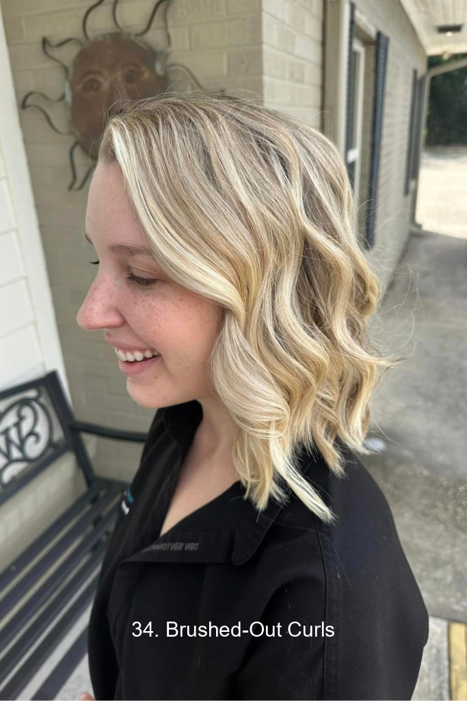 34. Brushed-Out Curls