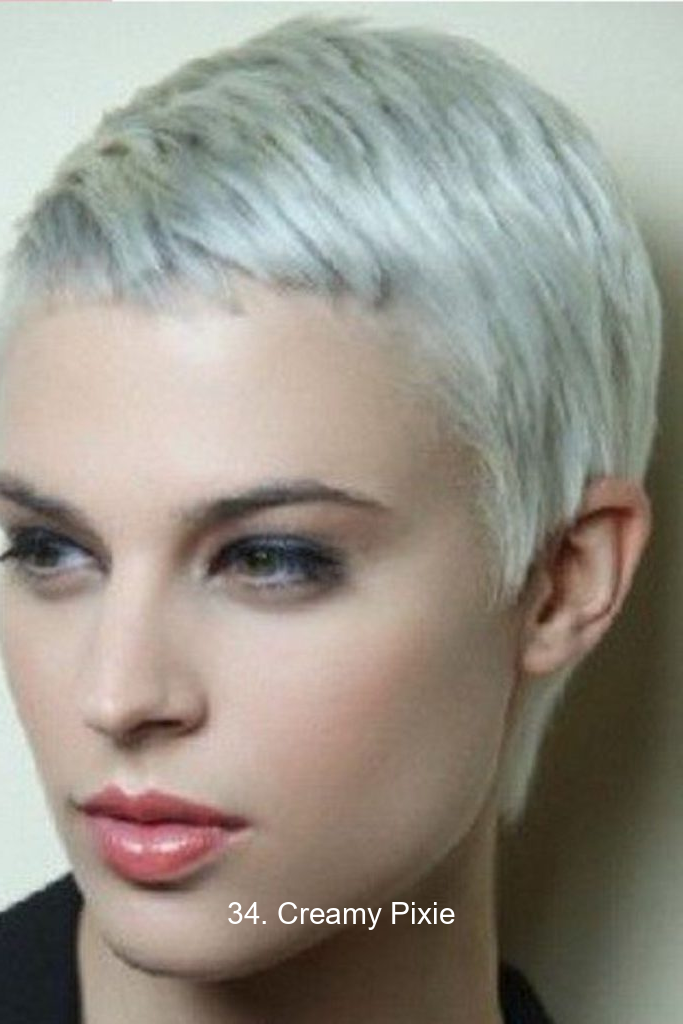 34. Creamy Pixie