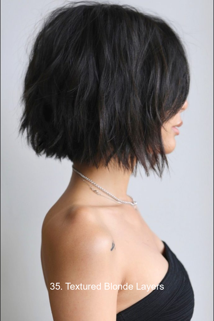 35. Textured Blonde Layers