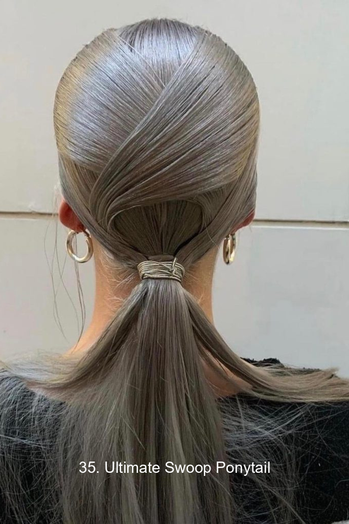 35. Ultimate Swoop Ponytail