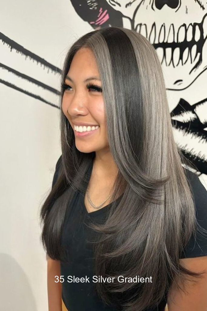 35 Sleek Silver Gradient
