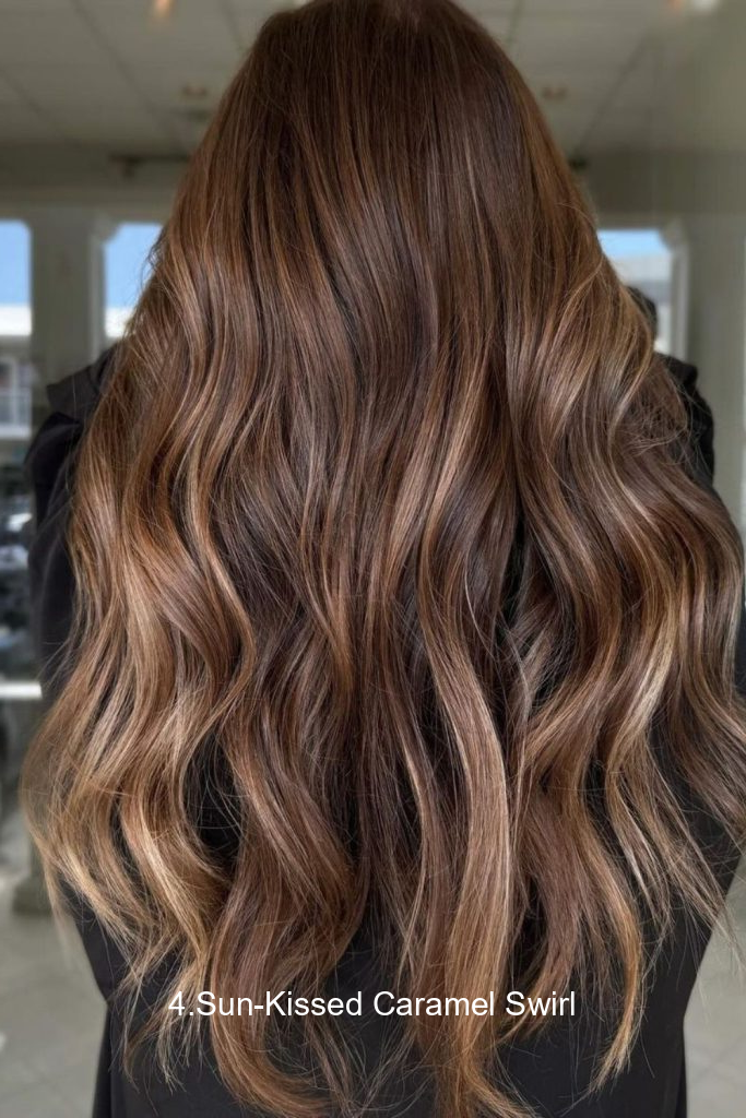 4.Sun-Kissed Caramel Swirl