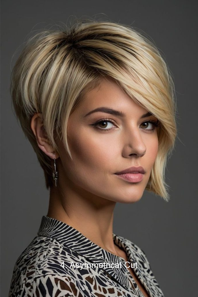 4. Asymmetrical Cut