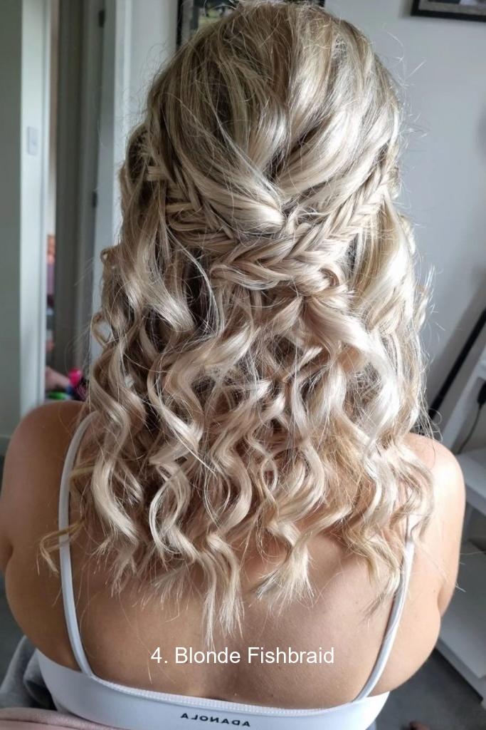 4. Blonde Fishbraid