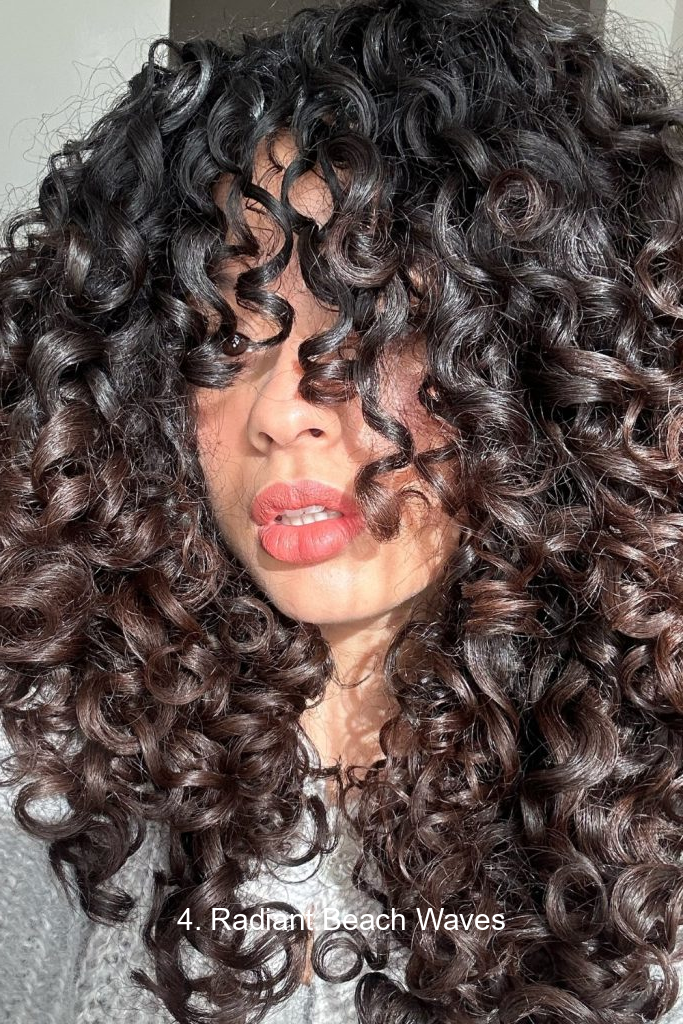 4. Radiant Beach Waves