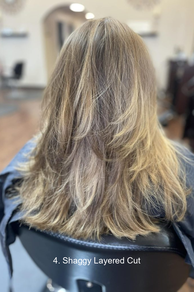 4. Shaggy Layered Cut