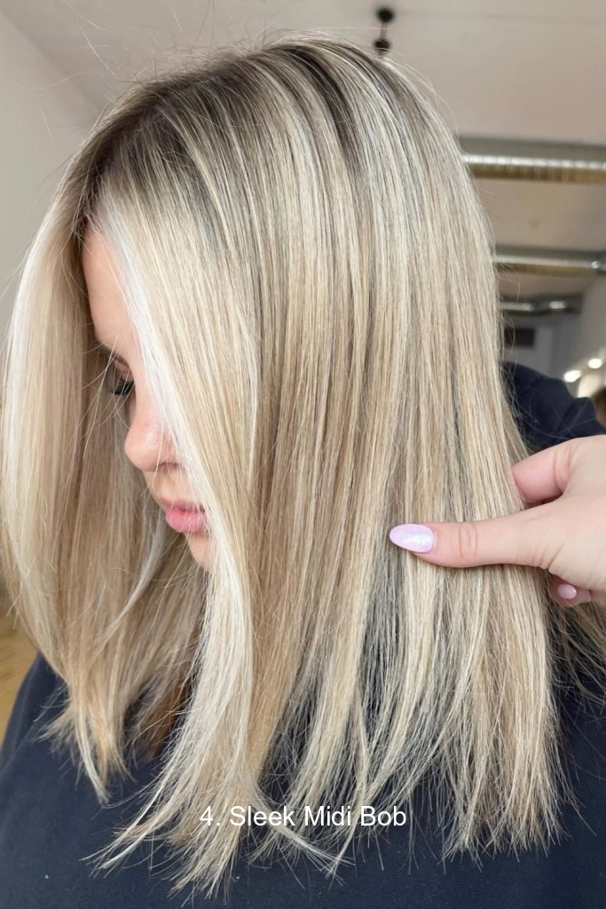 4. Sleek Midi Bob