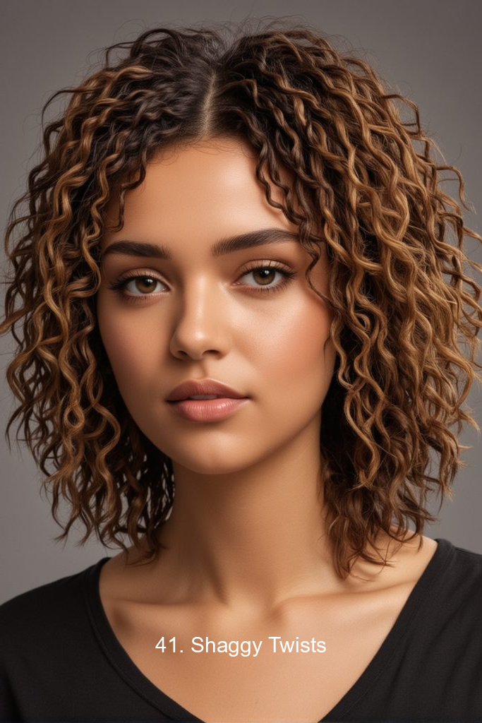 41. Shaggy Twists