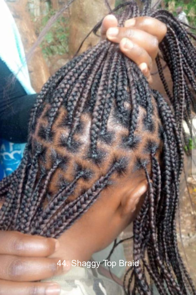 44. Shaggy Top Braid