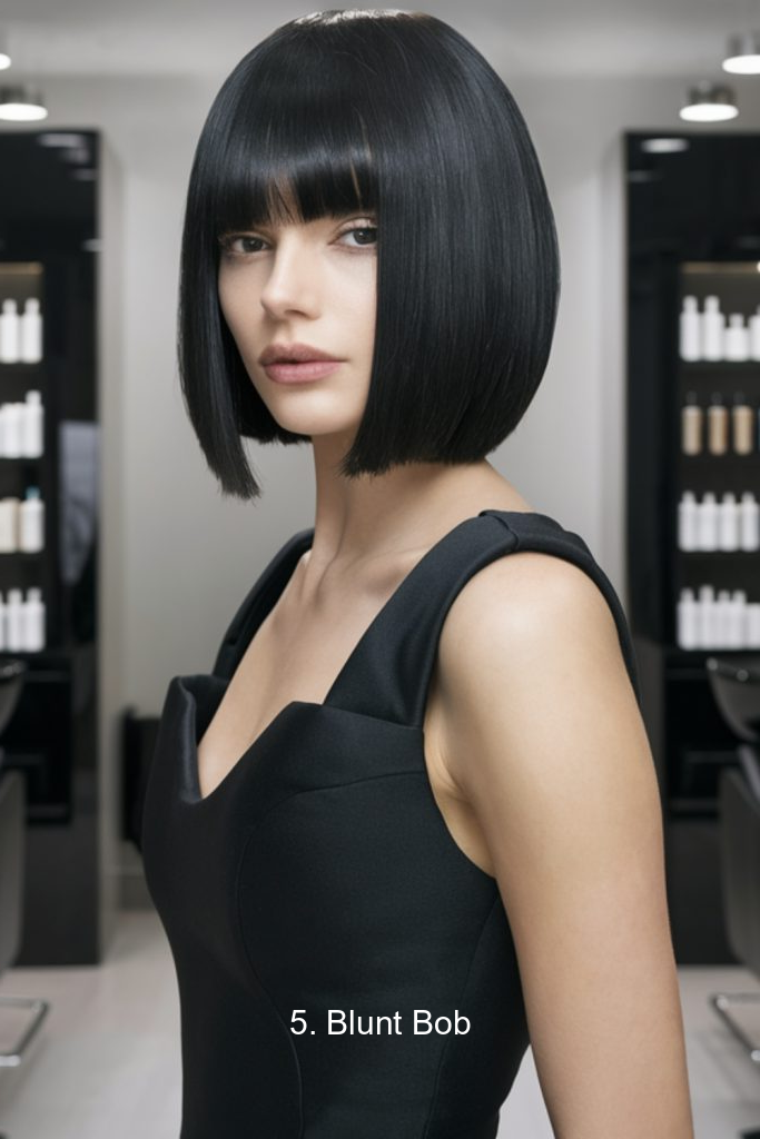5. Blunt Bob