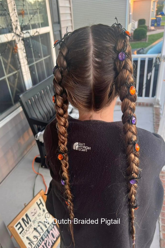 5. Dutch Braided Pigtail