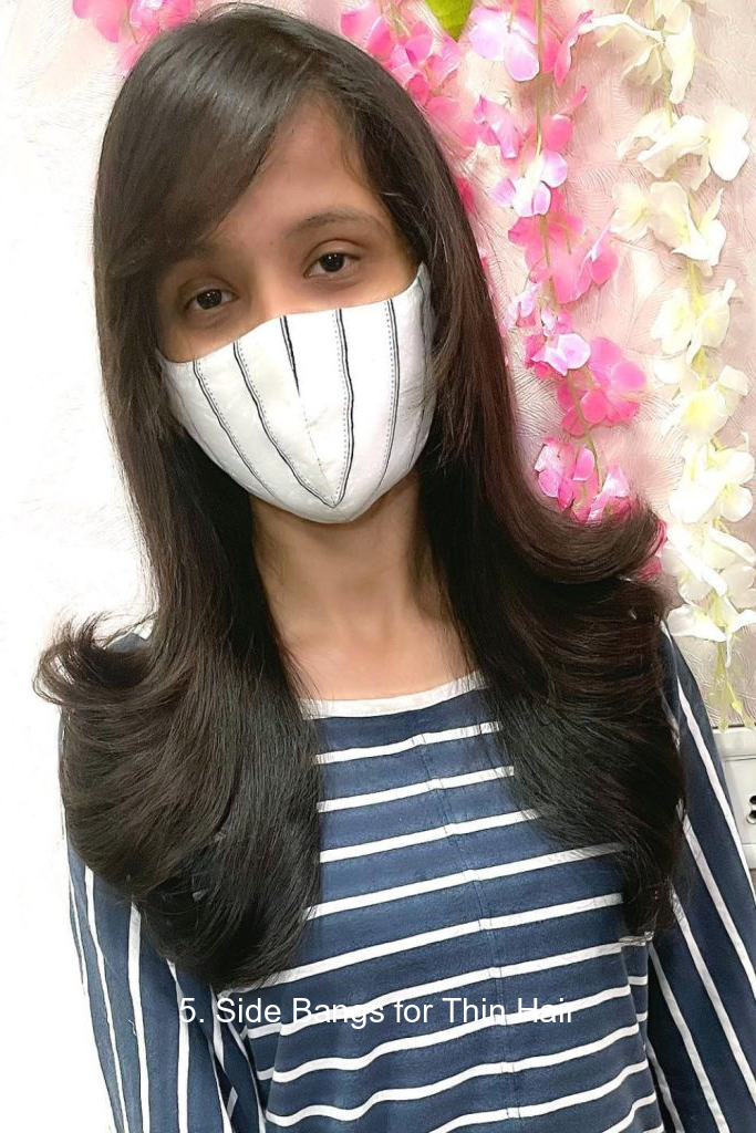 5. Side Bangs for Thin Hair