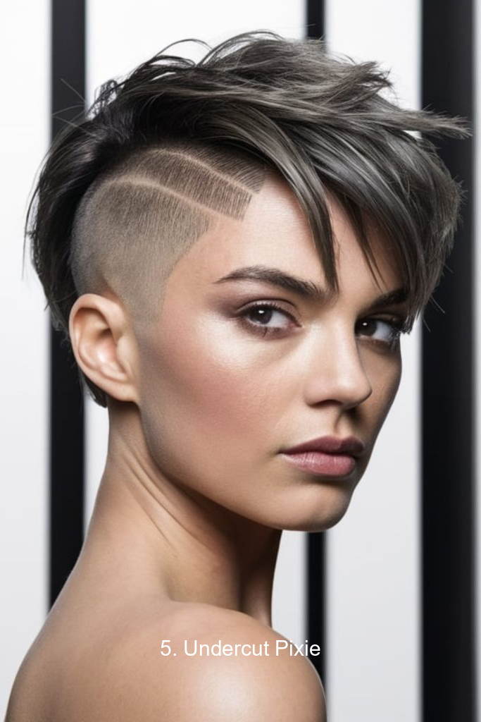 5. Undercut Pixie