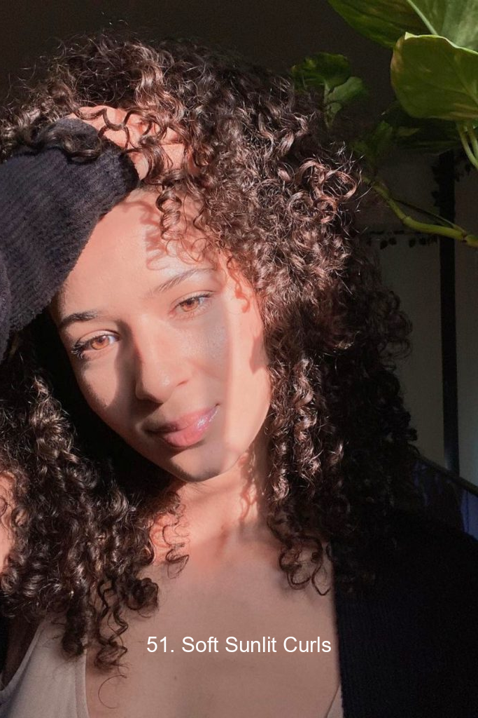 51. Soft Sunlit Curls