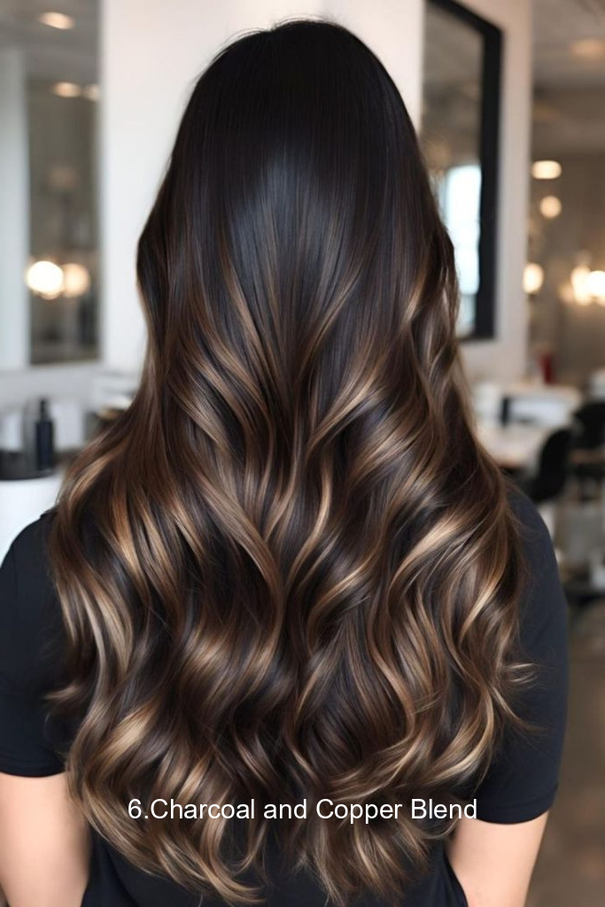 6.Charcoal and Copper Blend