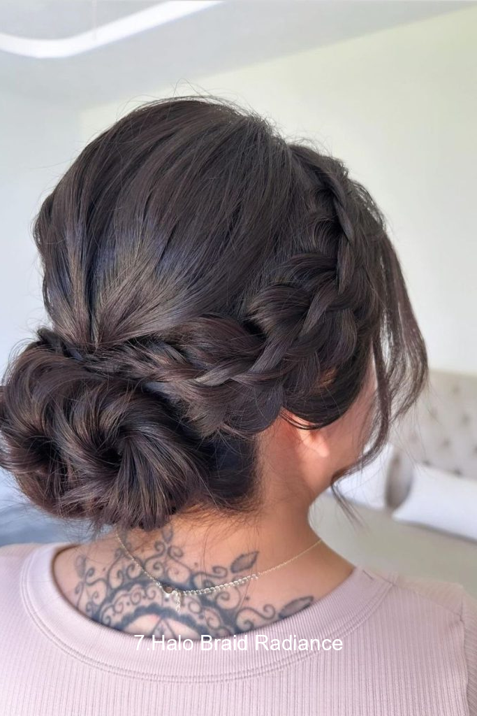 7.Halo Braid Radiance