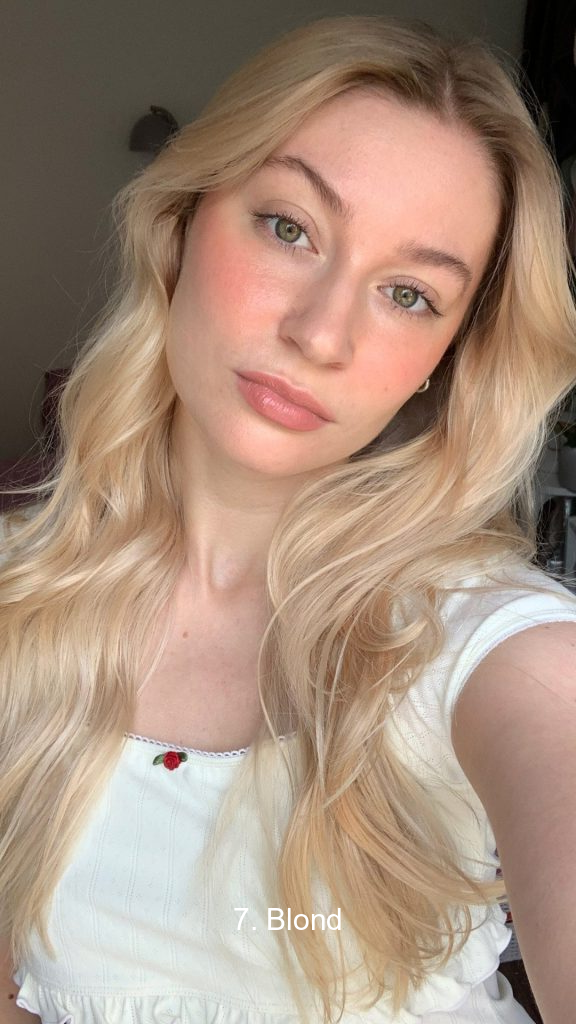 7. Blond