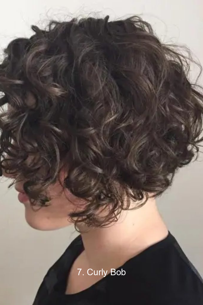 7. Curly Bob