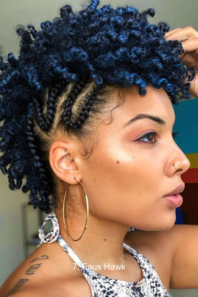 7. Faux Hawk