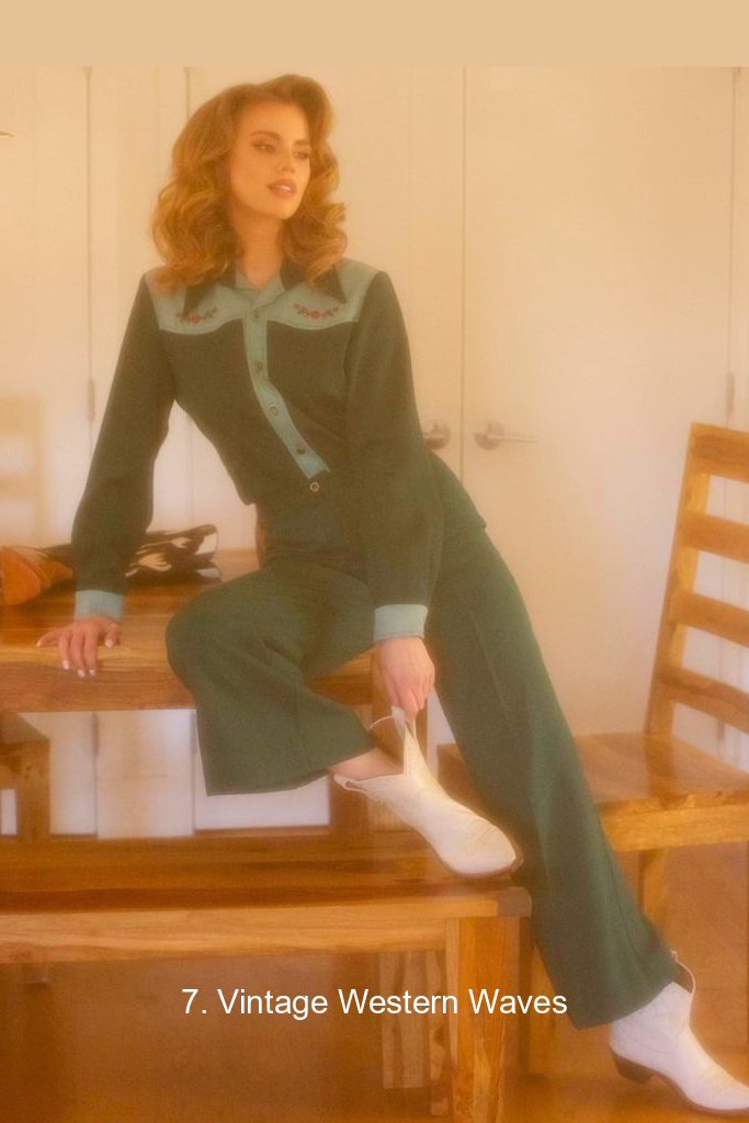 7. Vintage Western Waves