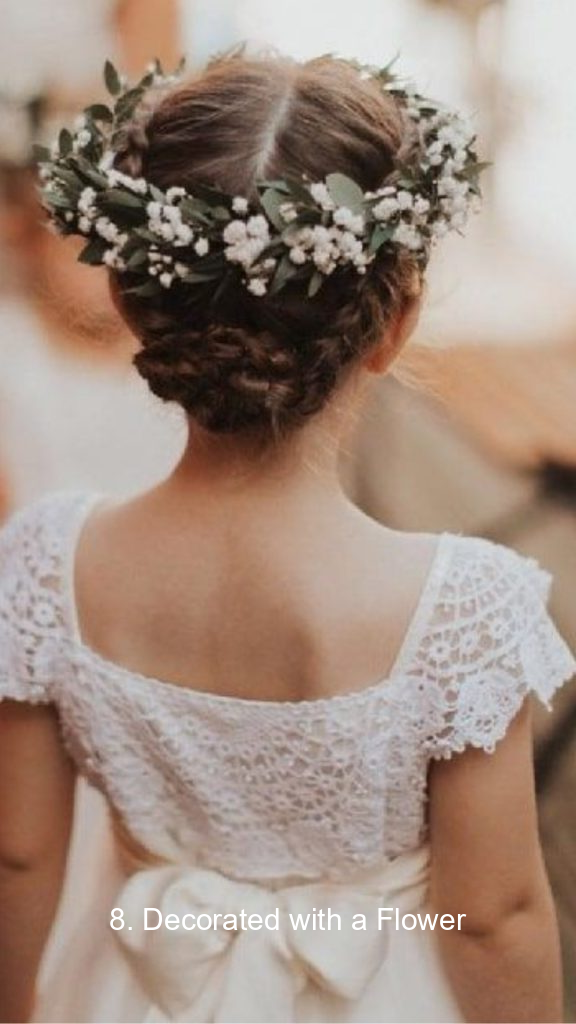 8. Decorated with a Flower