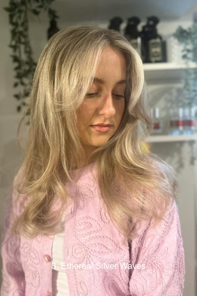 8. Ethereal Silver Waves