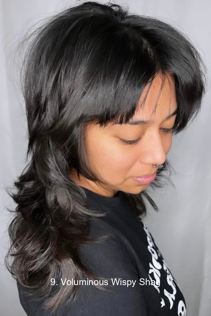 9. Voluminous Wispy Shag